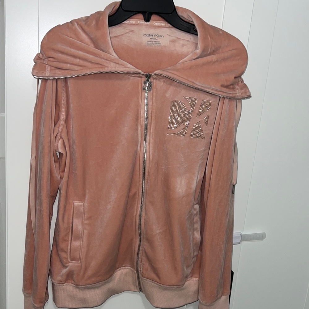 Calvin Klein Womens velvet Jacket